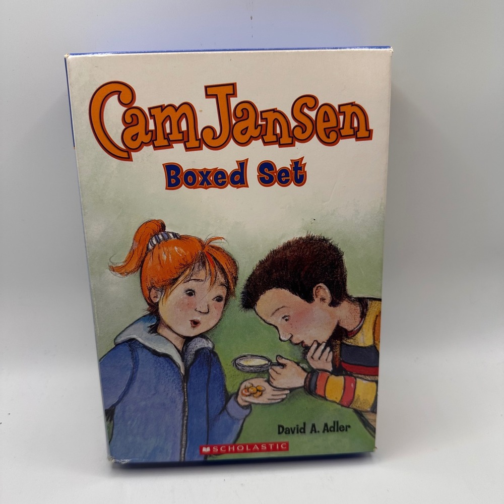 Cam Jansen Box Set David Adler Scholastic 8 Mystery Books Collection 0439883334‎